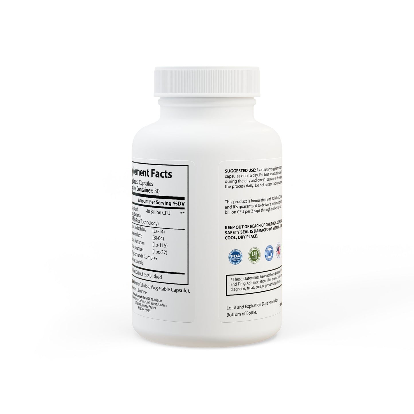Health Circle Gut Guard Probiotics - 60 Caps