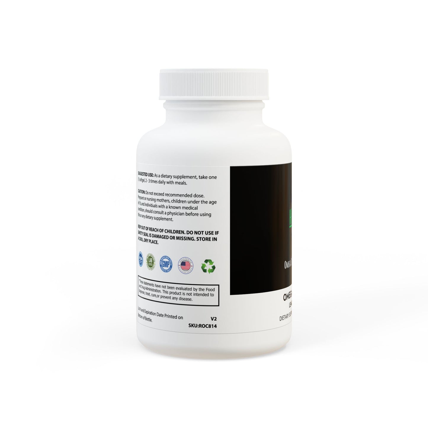 Health Circle Omega Strength Fish Oil - 60 Softgels