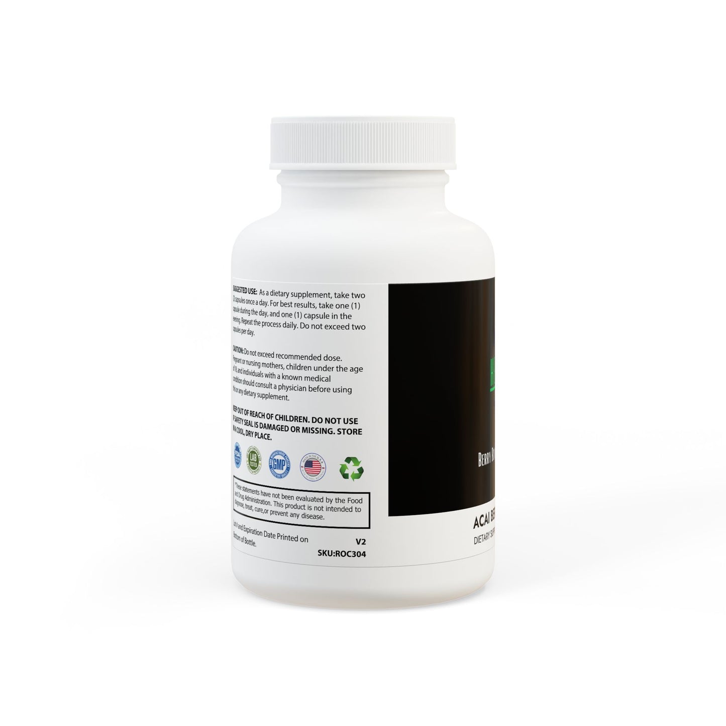 Health Circle Berry Boost Acai Complex - 60 Caps